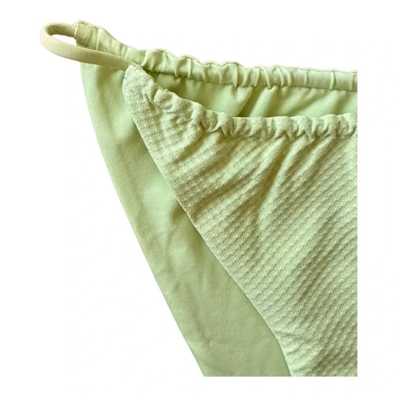 Stone Fox SwimString Bikini Bottom Lime Green River Butterfly Pique Size XL NWT - Picture 5 of 8